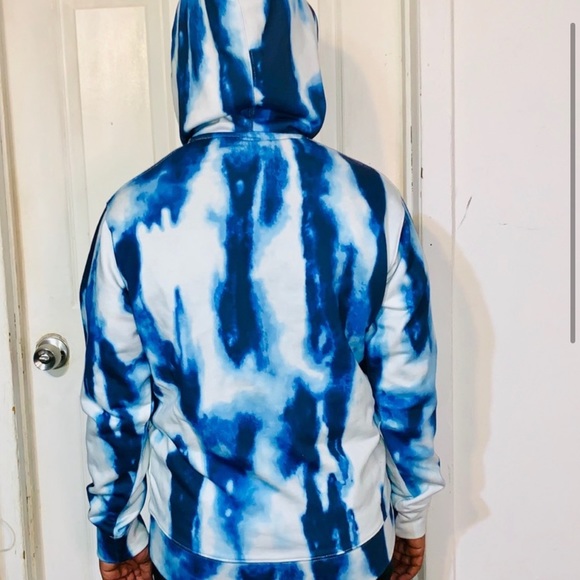 Helmet Lang Tye dye pullover hoodie - Picture 3 of 7